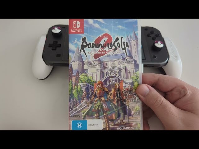 [The BEST JRPG of 2024] - Romancing Saga 2 on Switch Lite - Unboxing & Gameplay