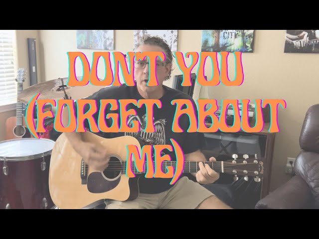 Don't You (Forget About Me) - Simple Minds (Acoustic Cover)