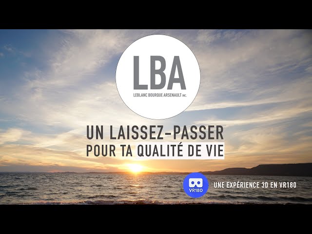 LBA comptable - Laissez-passer pour ta qualité de vie -VR180