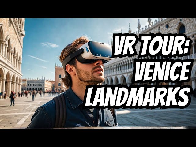 360° VR Walking Tour of Piazza San Marco & Doge's Palace | Venice Historical Landmarks