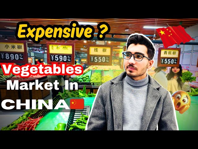 Vegetables Market In China 🇨🇳 Pakistani and Indian Students Life In China😍