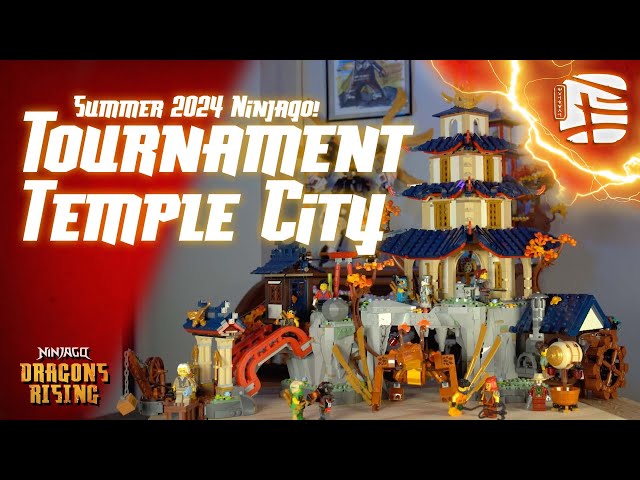 LEGO Ninjago Tournament Temple City EARLY REVIEW (71814)