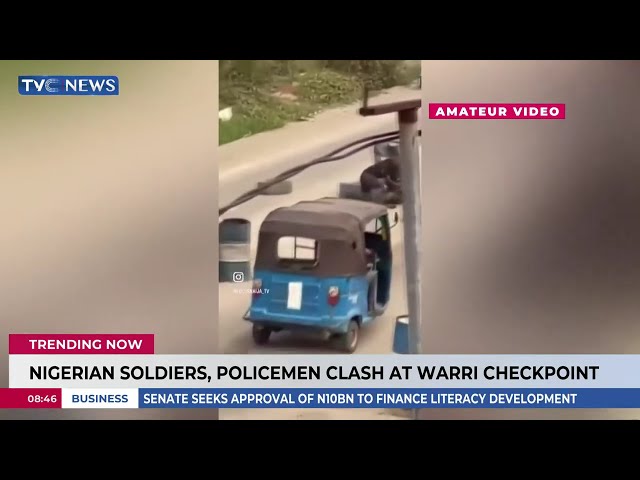 Nigerian Soldiers And Policemen Clash At Warri Checkpoint