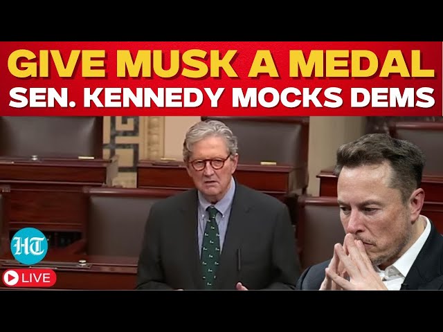 LIVE: Senator Kennedy Mocks Democrats Over Elon Musk, USAID Freeze And Government Spending | US News