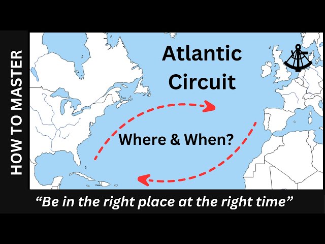 How to master the Atlantic Circuit: Best Routes & Timings for Your Sailing Adventure