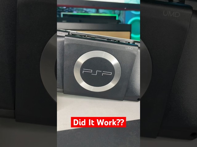 Did It Work?? 👀 #playstation #psp #nostalgia #gaming #trending #shorts #ytshorts