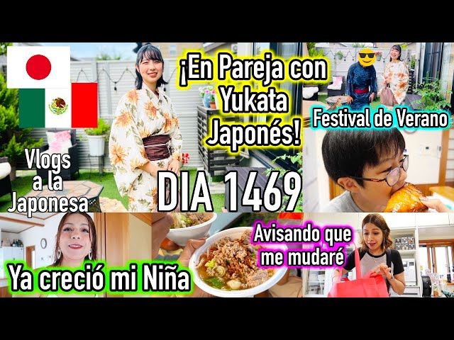 ¡Yuri Utilizando YUKATA JAPONES! + Comienzan los FESTIVALES - Ruthi San ♡ 07/10-07-24