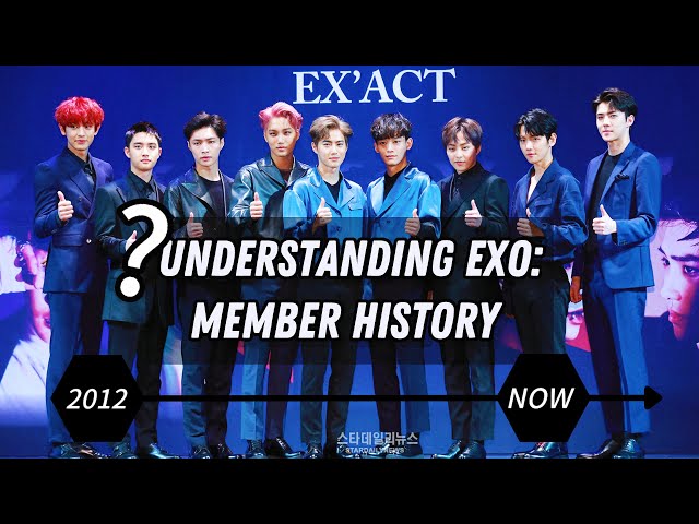 Understanding EXO: Member history & timeline