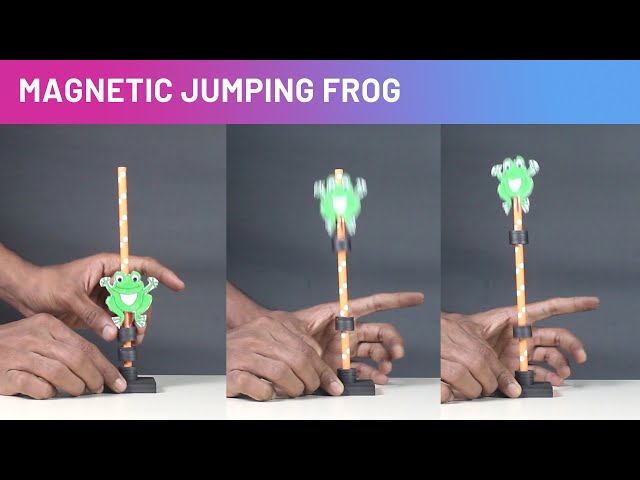 Magnetic Jumping Frog | ThinkTac | DIY Science