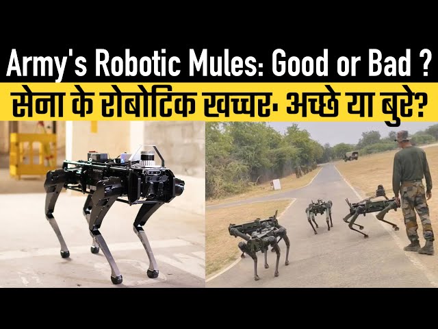 Army's Robotic Mules - Good or Bad ?