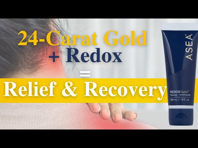 Recover Faster & Relieve Discomfort In Minutes with RedoxGold