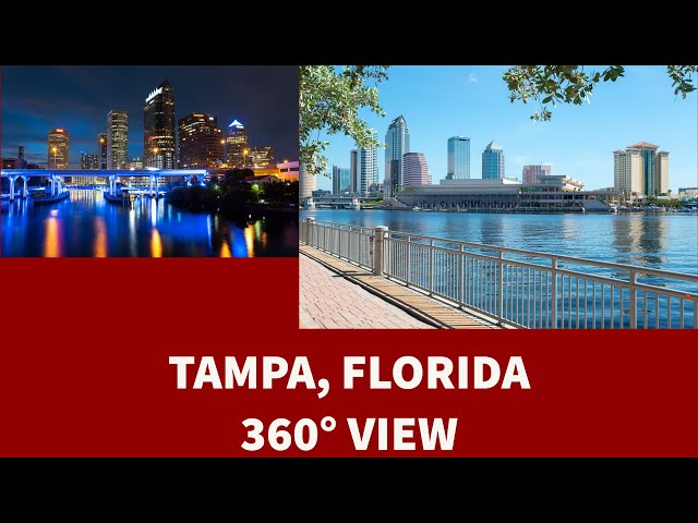 Tampa, Florida Downtown 360° VR walk in 4k. Immersive experience!