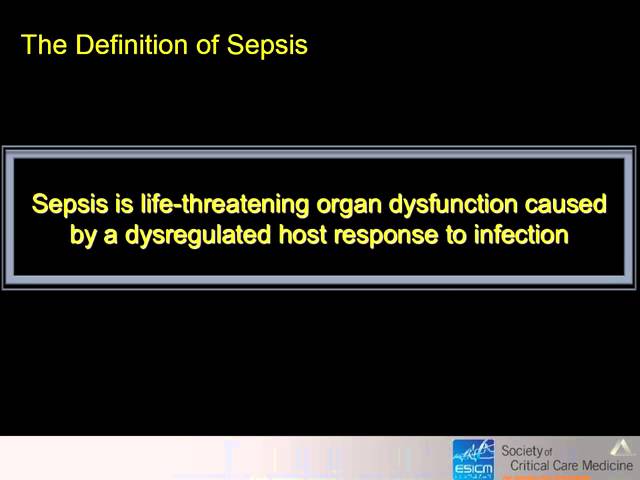 Sepsis Redefined