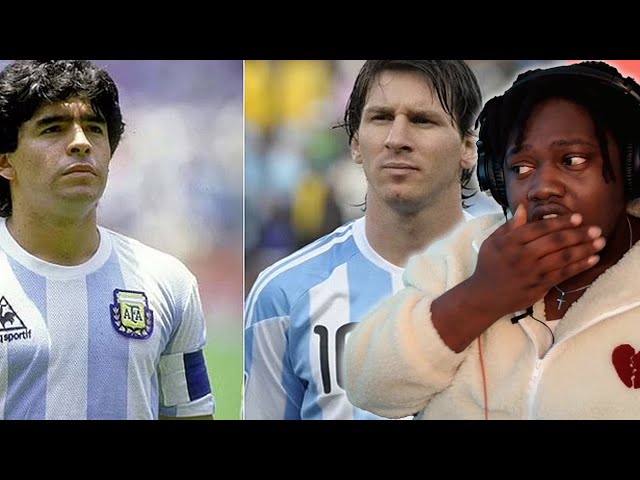 Lionel Messi vs Diego Maradona ● Similar Goals Compilation ● REACTION!!!