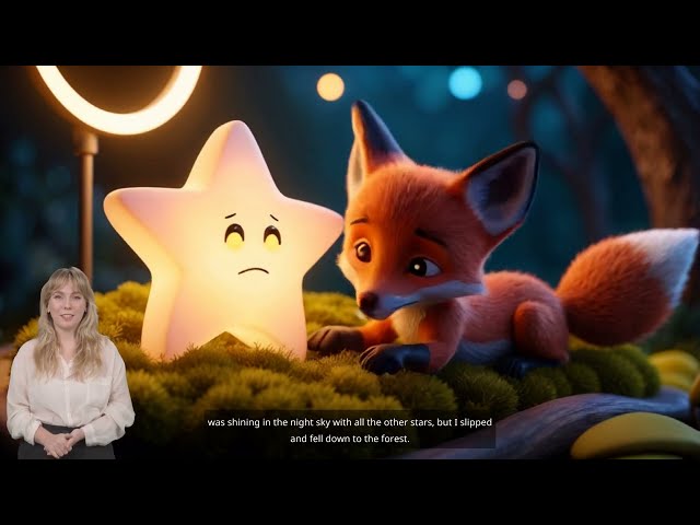 The Little Fox’s Magical Journey to Help a Lost Star 🌟 | Heartwarming Kids Storytime