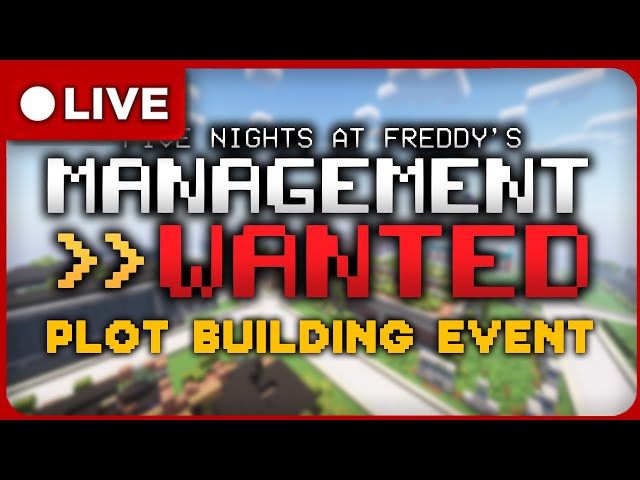 🔴FNAF MW BUILDING COMPETITION - LIVE🔴| FNAF: Management Wanted!🐻