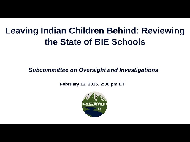 Oversight Hearing | Oversight and Investigations Subcommittee