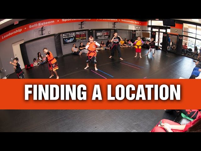 Open Your Own Martial Arts School - Finding a Location | Fred Mergen