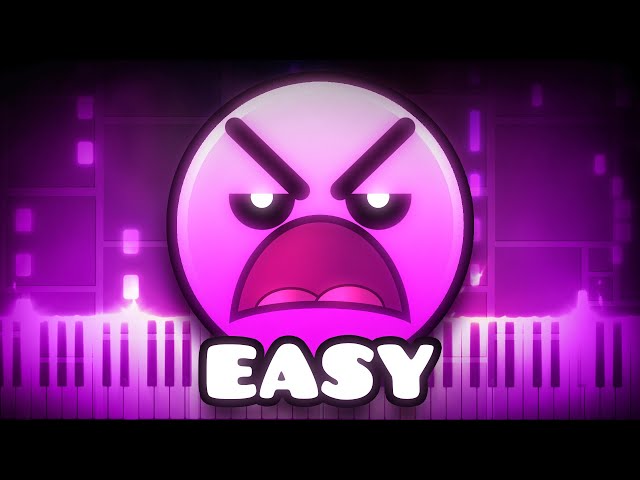 Geometry Dash LVL 13 - Electroman Adventures | Piano Tutorial