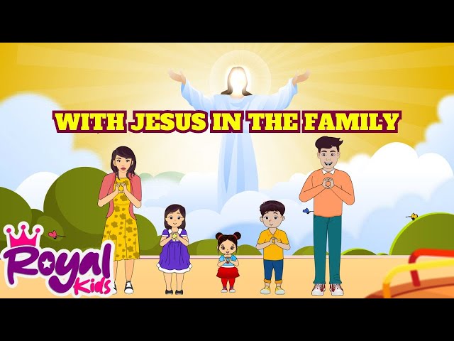 With Jesus in the Family 🎶 #royalkids  #sundayschoolsongs #christiankidssong