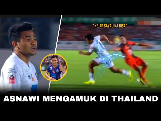 Langsung Memukau Warga Thailand! Lihatlah Aksi & Skills Asnawi di Port FC