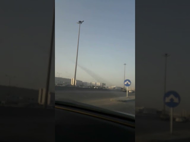 Car Trip From Hosing to School in Saudi Arabia