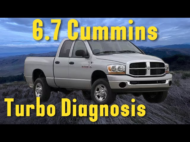 6.7 Ram Cummins Turbo Diagnosis