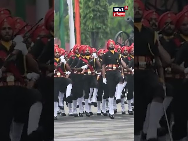 sikh regiment  ਦੇ ਅਗਨੀਵੀਰਾਂ ਨੇ ਪਰੇਡ 'ਚ ਇੰਝ ਦਿਖਾਏ ਜੌਹਰ | #shorts  | News18 Punjab