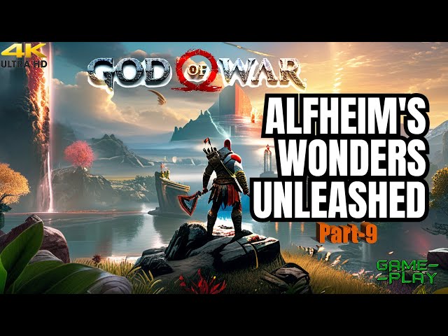 God of War: Unveiling the Wonders of Alfheim ⚔️Part-9 NVIDIA RTX 3060Ti 4k gameplay