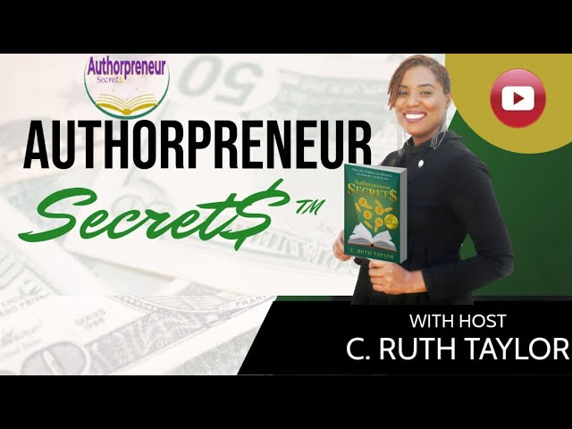 Welcome to My YouTube Channel - Equipping Authors to Become Thriving Authorpreneurs