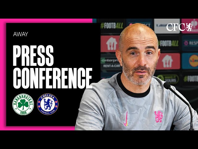 MARESCA & FELIX Press Conference | Panathinaikos vs Chelsea | Pre-match | 23/10/24 | Chelsea FC