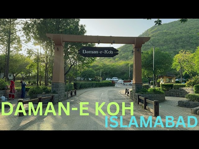 Daman e Koh Islamabad | Margalla Hills | Islamabad 4k