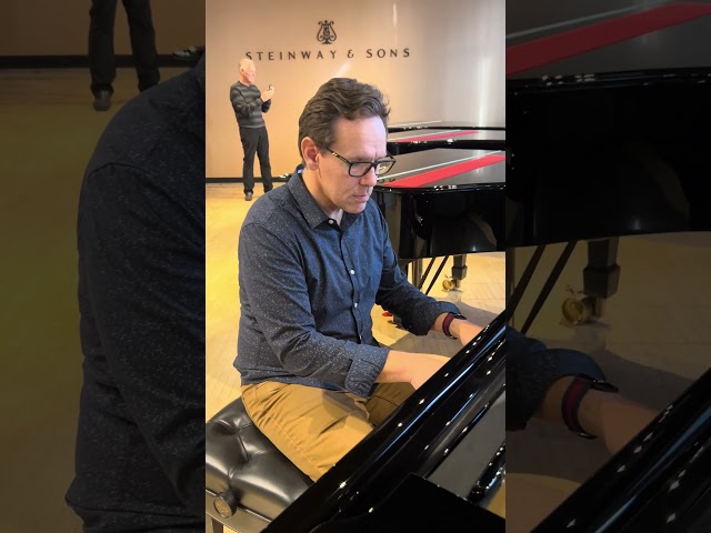 Steinway Selection Day #education #pianomusic #steinway