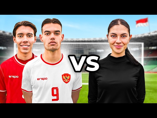 I Challenged 2 Pro Indonesian Footballers