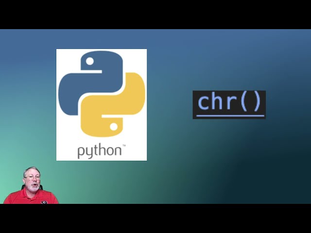 Python built-in function: chr()