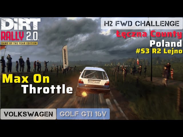 DiRT Rally 2.0 - POLAND - H2 FWD CHALLENGE - S3 R2 @codemasters