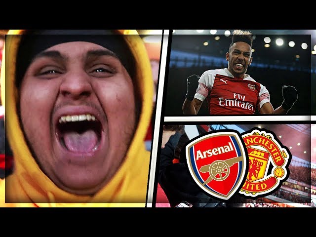 Aubameyang Penalty GOAL vs Man United *LIMBS*