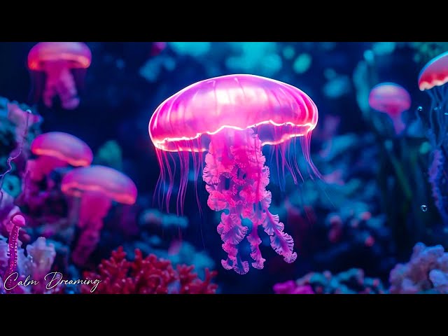 Jellyfish Aquarium Dreams | Eliminate Subconscious Negativity • Healing Sleep Music #2