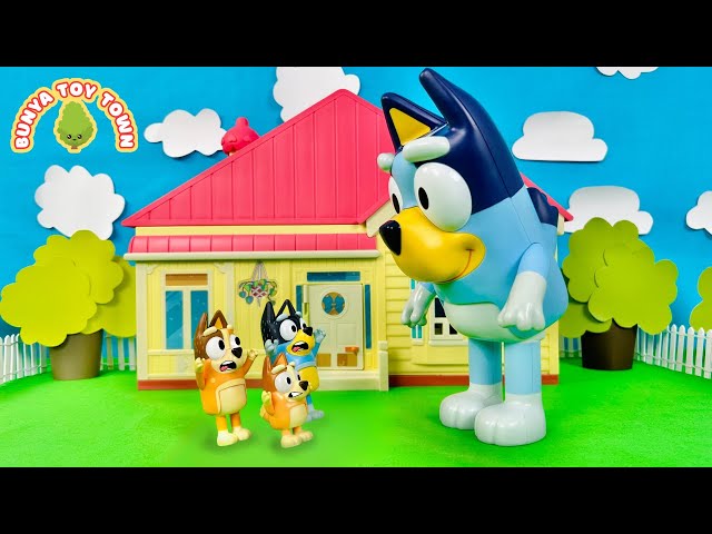 BLUEY The Giant | Lessons For Kids | Pretend Play with Bluey Toys