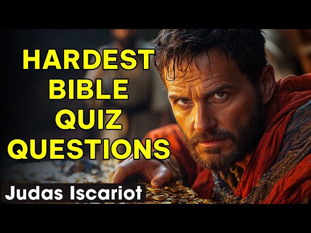 Only 1% Can Answer These 25 Bible Questions About Judas Iscariot!