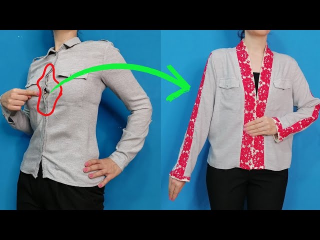 A Great Sewing Tips, How to Upsize a Tight Blouse Different!