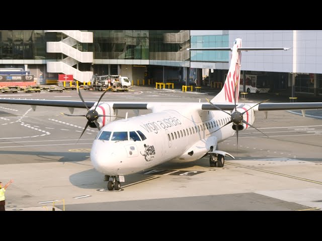 Virgin Australia ATR-72-600 Economy Class from Sydney to Port Macquarie (+ how to skip the queues)