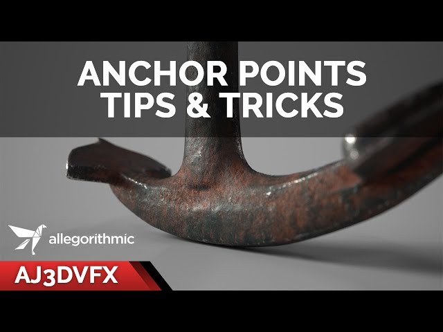 Anchor Points in Substance Painter