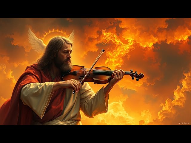 RAIN ON ME HOLY SPIRIT | Prophetic Violin Worship | Deep Background Prayer Music