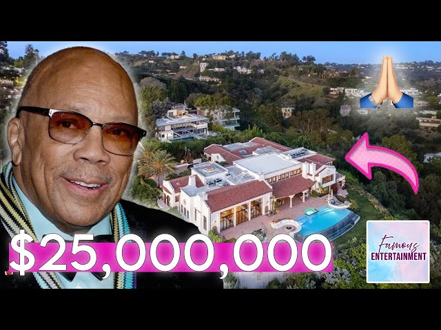 Quincy Jones | $27.4 Bel Air Mansion | In Memory of a Musical Legend