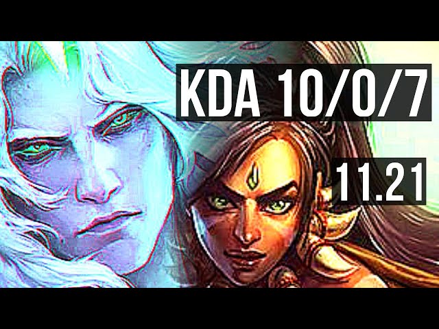 VIEGO vs NIDA (JNG) | 10/0/7, Legendary | KR Master | 11.21