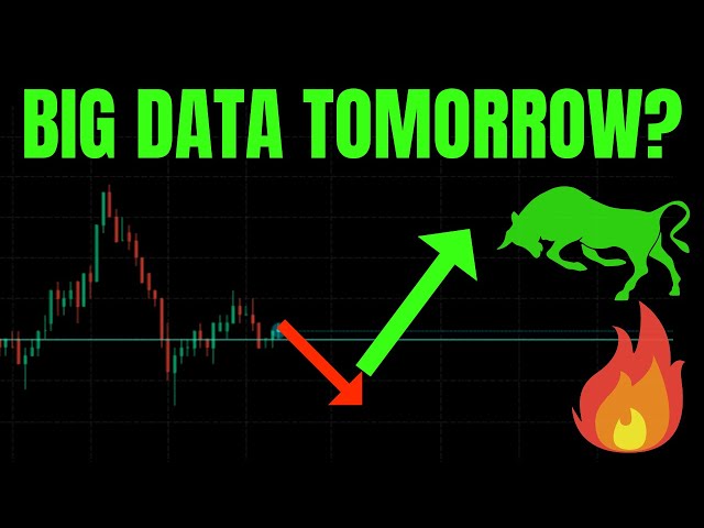 🔥 BIG DATA TOMORROW! TSLA, SPY, NVDA, QQQ, ES, NQ, BTC, META, AMZN, COIN MSFT & GOOG PREDICTIONS!  🚀