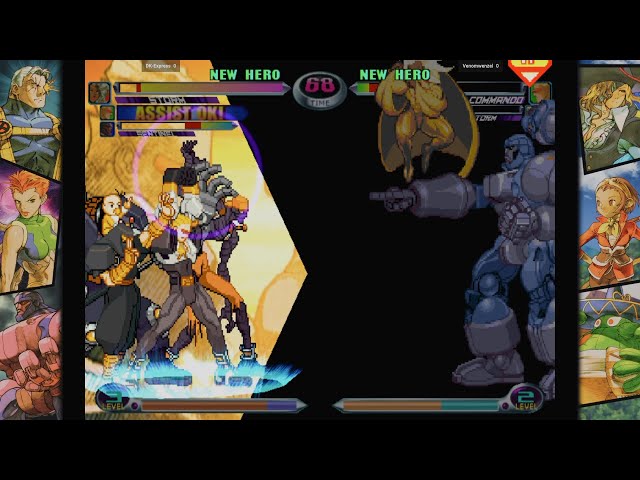 MVC2 MVSC2 - DK-Express VS Venomwenzel 🇺🇸🇺🇸 Fightcade 2 Marvel Vs. Capcom 2 #fightcade2 #fightcade