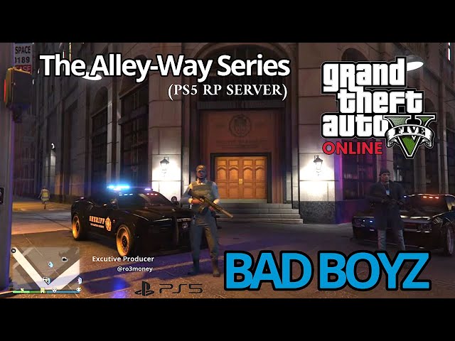 GTA V PS5 :The Alley Way-Series :BAD BOYZ EP7 -RECUITING ENFORCEMENT