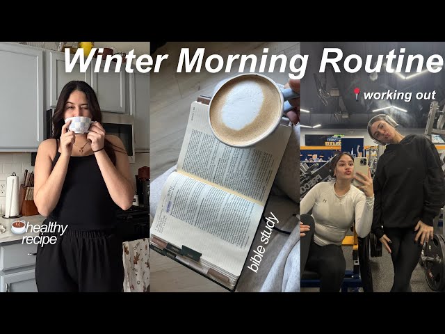 6AM ‘THAT GIRL’ MORNING ROUTINE || 2025 healthy habits, self care, workout, productive & more!!